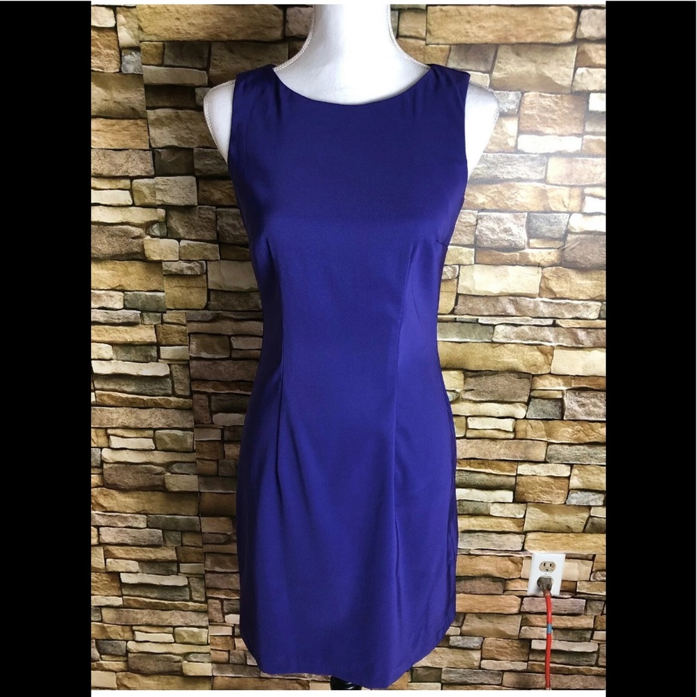 AB Studio Purple Dress SZ 4